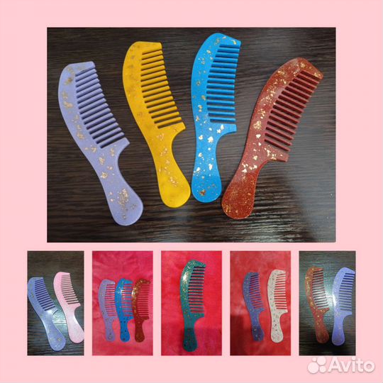 Расческа из эпоксидной смолы