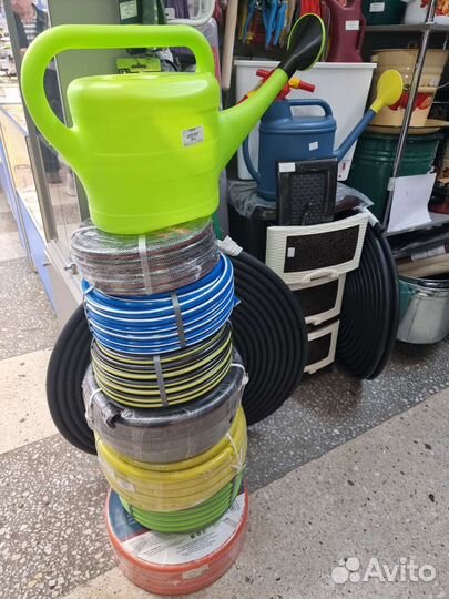 Шланг садовый поливочный, резиновый