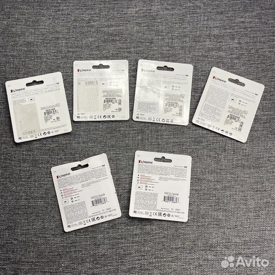 Флеш-карта MicroSD Kingston 64 Gb / 32 Gb / 16 Gb