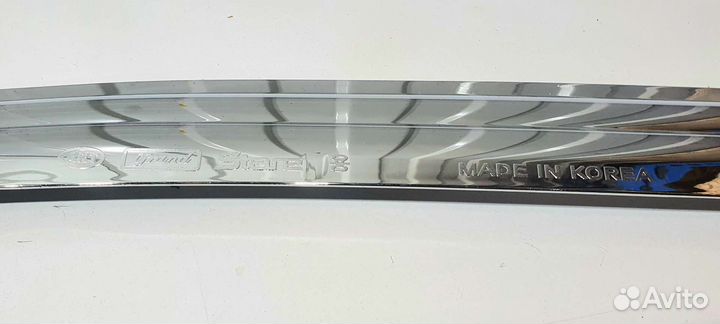 Дефлекторы окон Hyundai Grand Starex. Хром