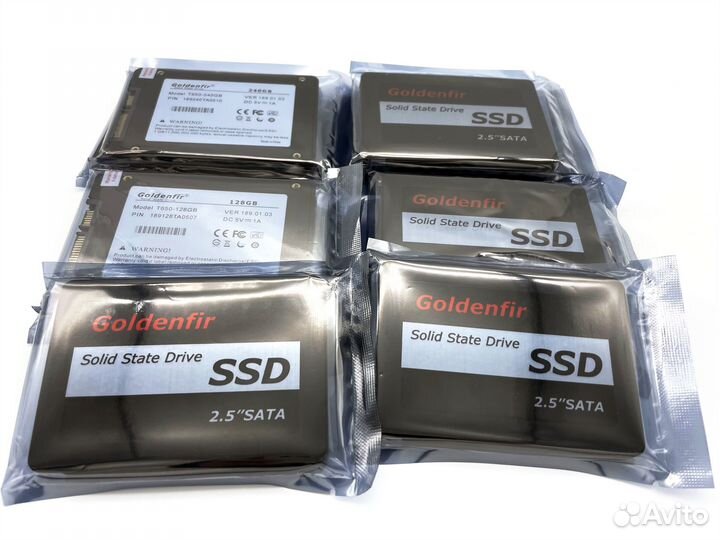 Новые SSD 120/240/512GB + Установка Windows