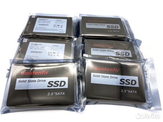Новые SSD 120/240/512GB + Установка Windows
