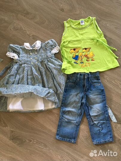 Пакет вещей для девочки 80