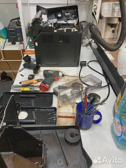 Ремонт кофемашин, кофеварок. Чистка кофемашин