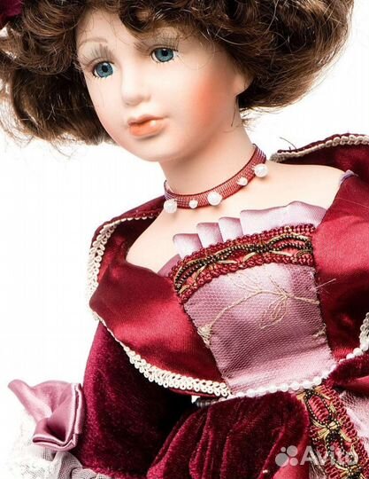 Фарфоровая кукла, коллекционная