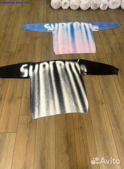 Свитер Supreme blurred logo (Арт.28093)