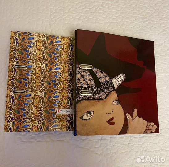 Папки для документов с арочным механизмом 2 шт