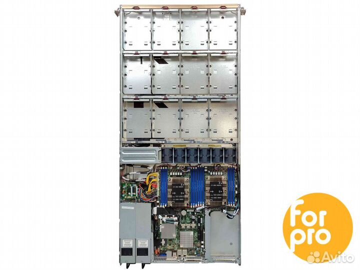 Сервер Supermicro 802TS 12LFF 2x6240Gold 256GB