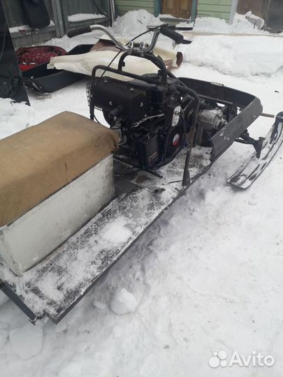 Продам самодельный снегоход