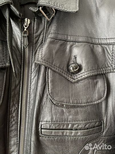 Кожанная куртка KOR&KOR