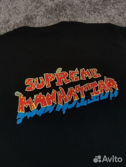 Футболка летняя Supreme Manhattan Tee