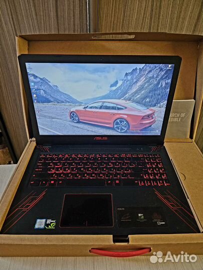 Игровой ноутбук asus