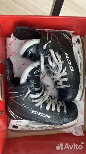 Детские хоккейные коньки ссм ribcor