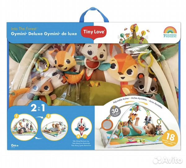 Развивающий коврик tiny love сказочный лес