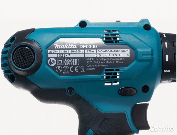 Дрель-шуруповерт Makita DF0300