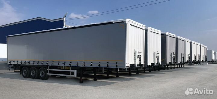 Полуприцеп шторный CTTM Cargoline Полуприцеп шторный, 2023