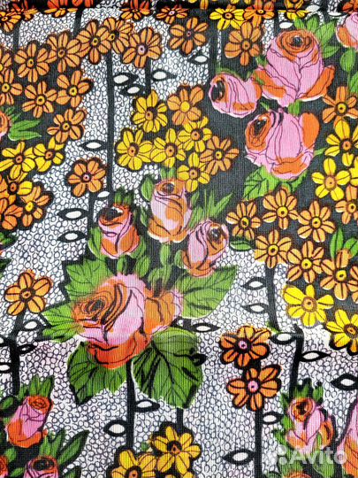 Ткань искусственный шелк СССР