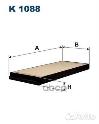 Фильтр салона K 1088 K1088 Filtron