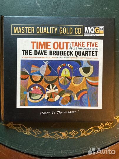 CD The Dave Brubeck Quartet золотой