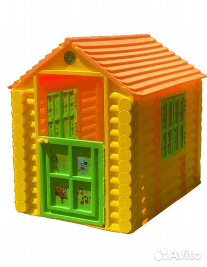 Горка, домик детский пастиковый