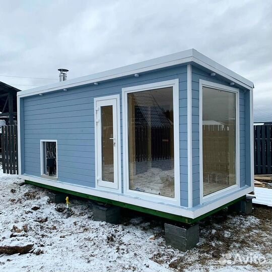 Готовая баня из бруса с доставкой под ключ