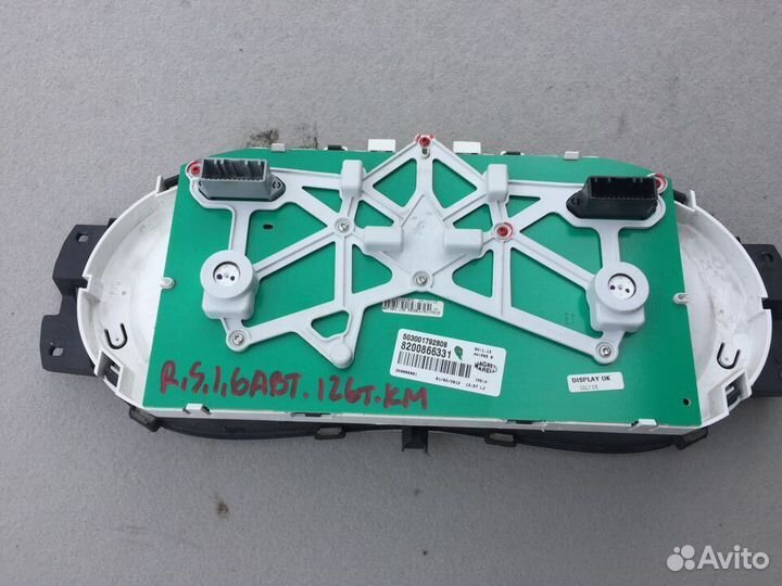 Приборная панель renault logan 1 Sandero.1.6л.АКПП