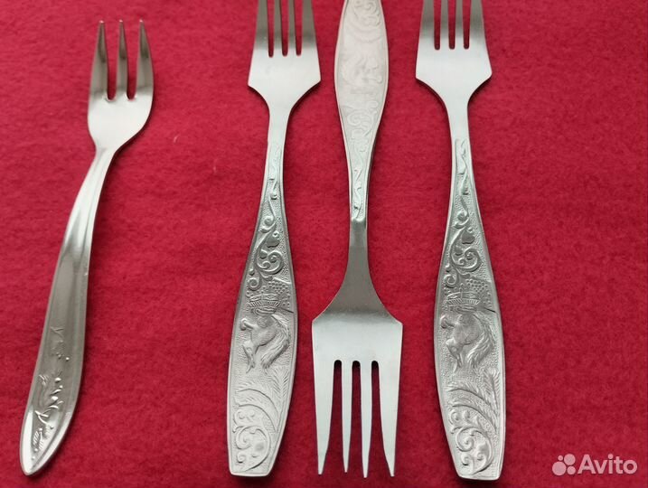 Вилки, ложки детские СССР