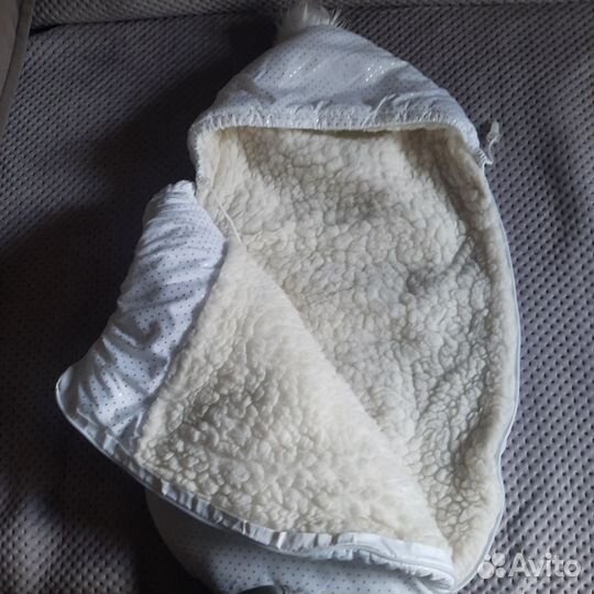 Конверт на выписку зимний для девочки