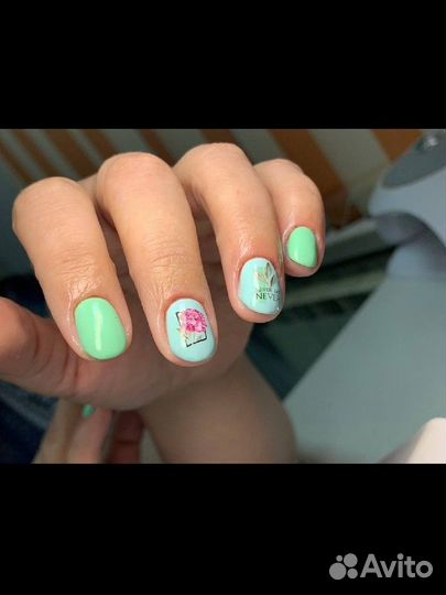 Маникюр с покрытием, наращивание ногтей