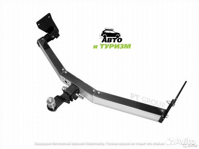 Фаркоп c накладкой из нерж. Haval H5 с 2020