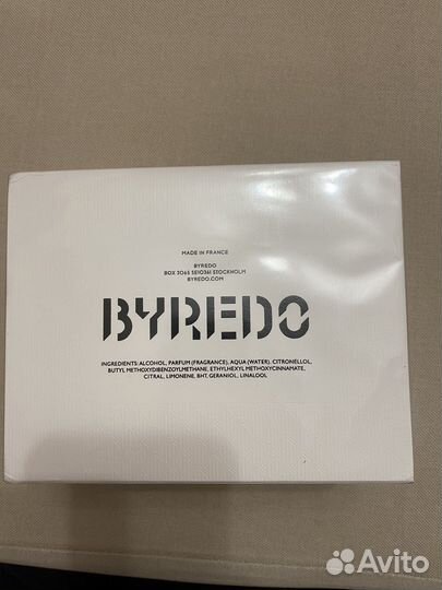 Byredo парфюмерия