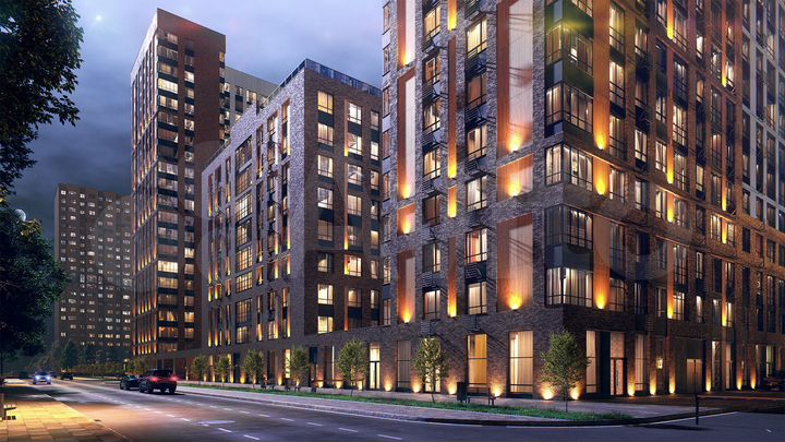 1-к. квартира, 39,3 м², 17/21 эт.