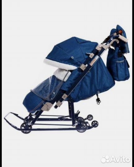 Коляска санки