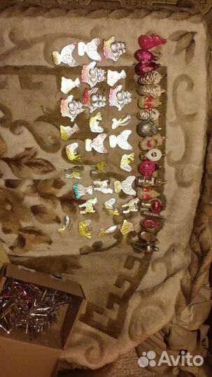 Елочные игрушки СССР