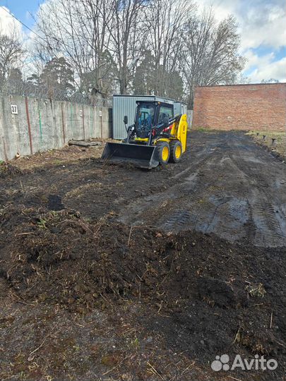 Аренда услуги мини погрузчика bobcat бобкэт