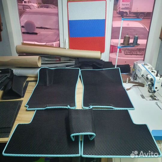 Коврики ева,eva,евро 3D- комплект в салон