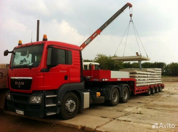 Перевозка негабарита тралом от 300 км