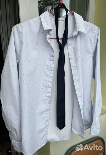 Рубашка и брюки next/h&m на мальчика 146