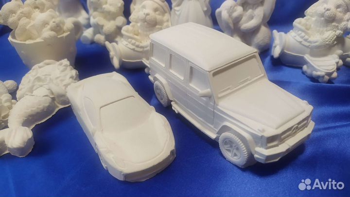 Фигурки из гипса для раскрашивания