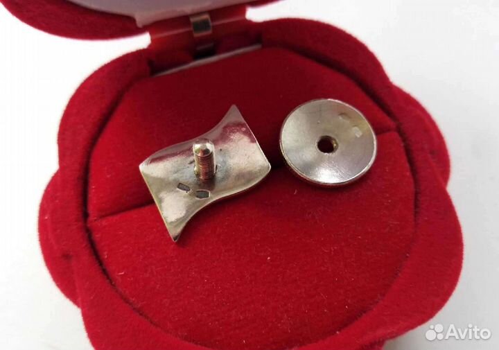 Знак, значок серебро 925. Зенит. Футбольный клуб