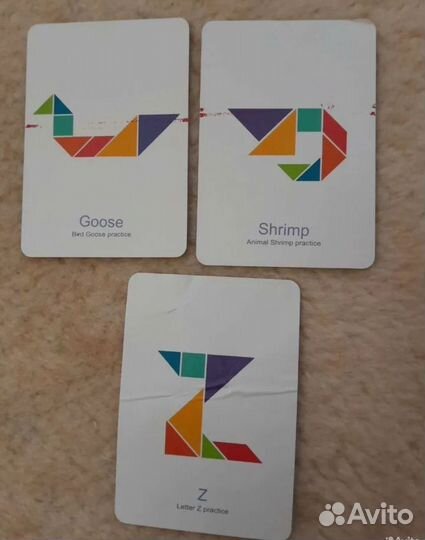 Танграм деревянный