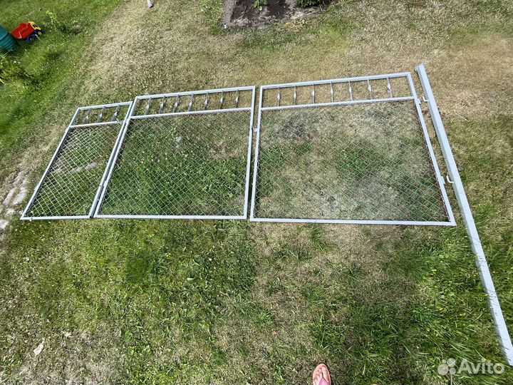 Ворота и калитка бу