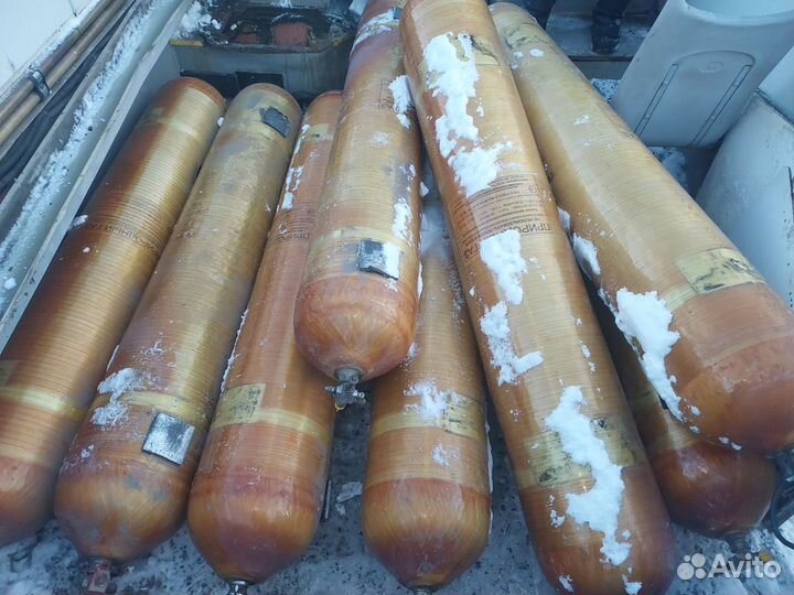 Балон метан металокомпозитный