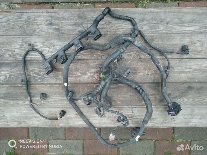 Проводка двигателя Ауди А3 2.0 tfsi AXX