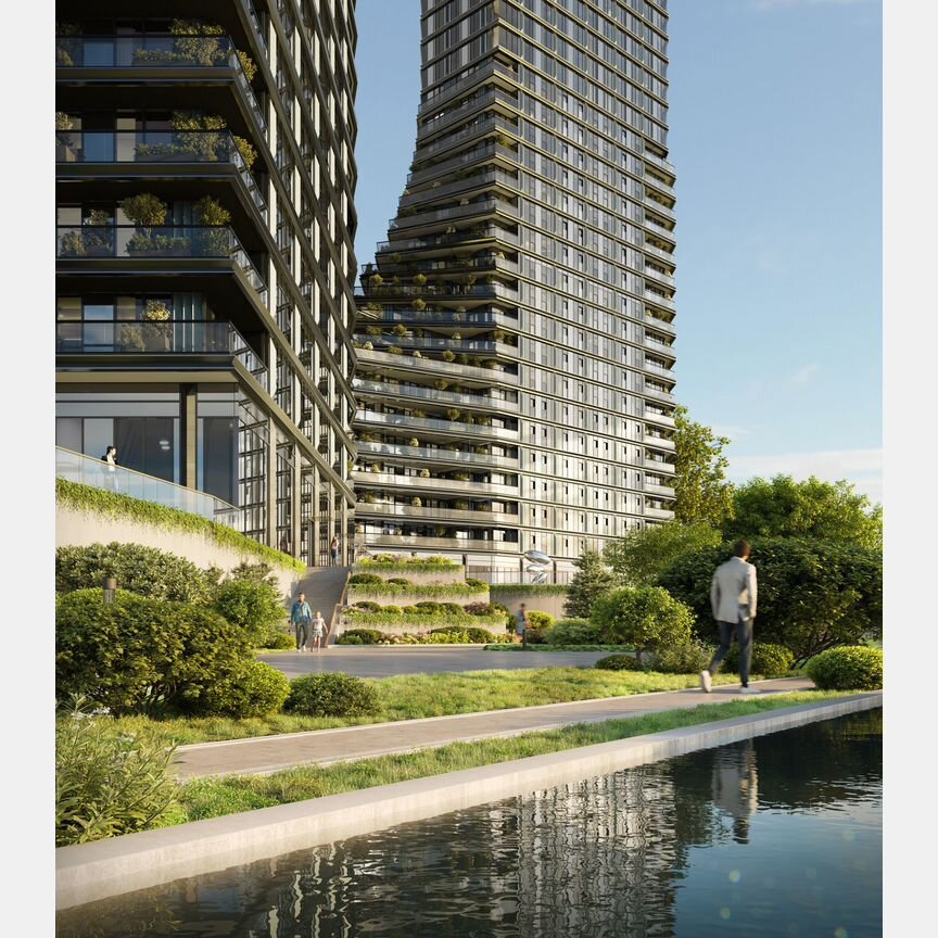 2-к. квартира, 76,6 м², 18/46 эт.