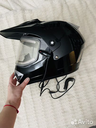 Снегоходный шлем