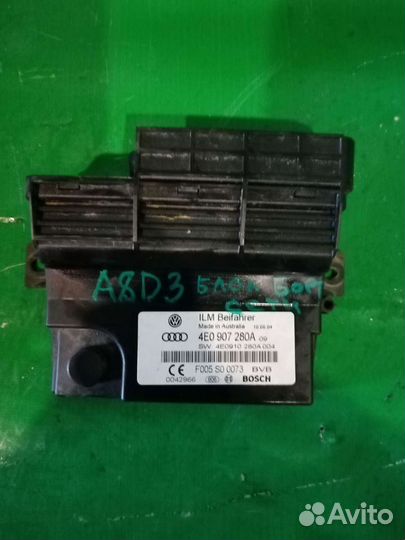 Блок управления бортовой сети Audi A8 d3 4e 2002-2