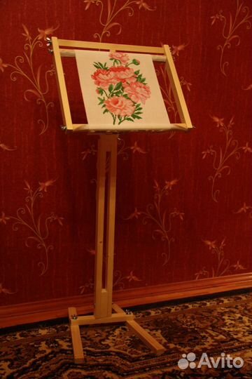 Станок (пяльца) для вышивания крестиком, бисером