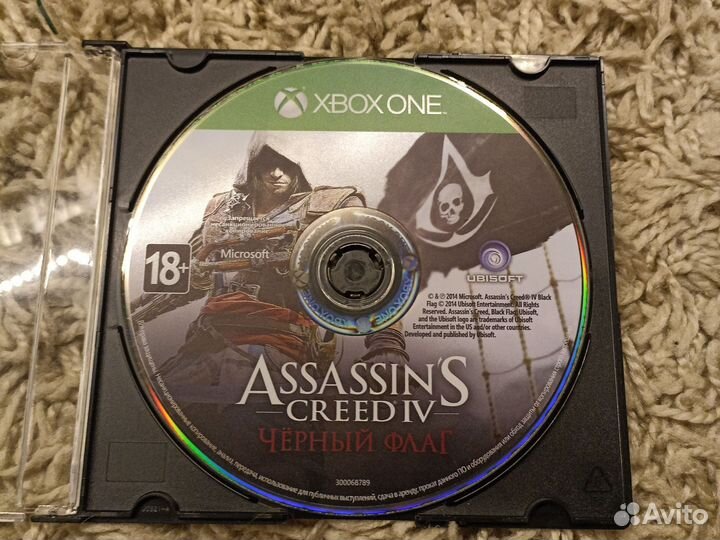 Assassins creed 4 чёрный флаг Xbox one