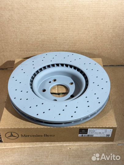 Диск тормозной передний Mercedes A2474210812